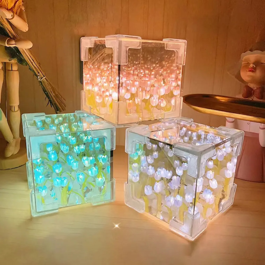 GlødTulipan Kubelampen