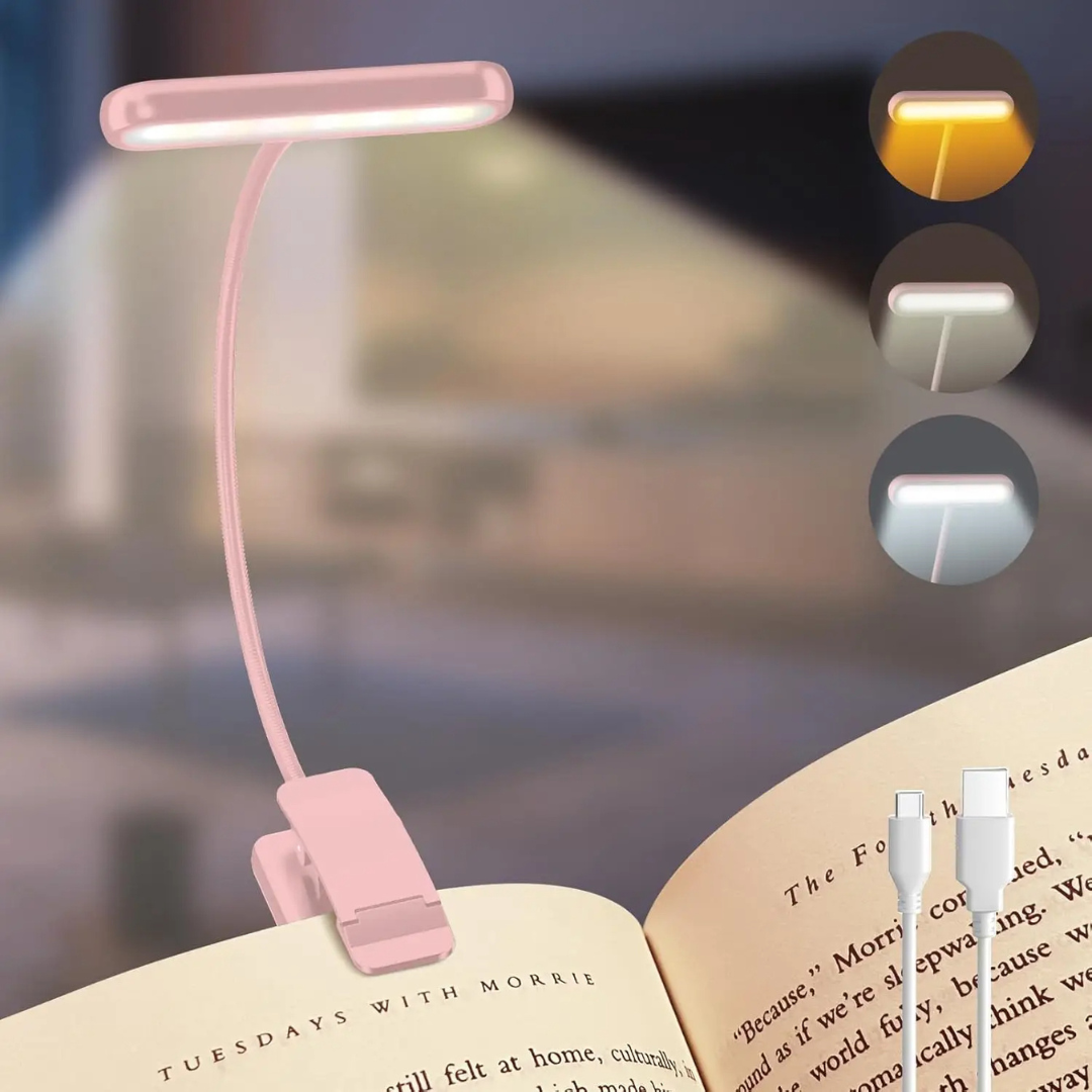GlowClip Læselampe