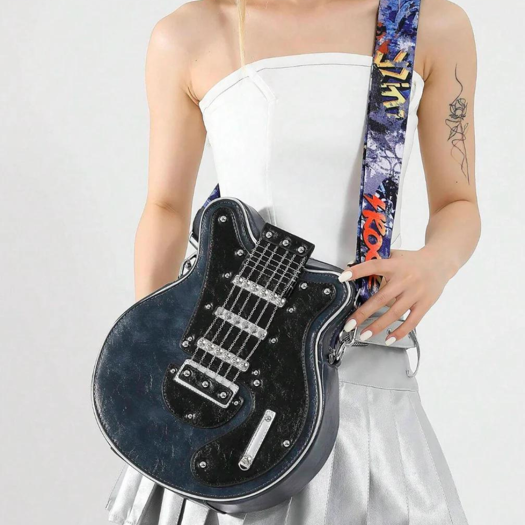 Rockstar Guitar Skuldertaske