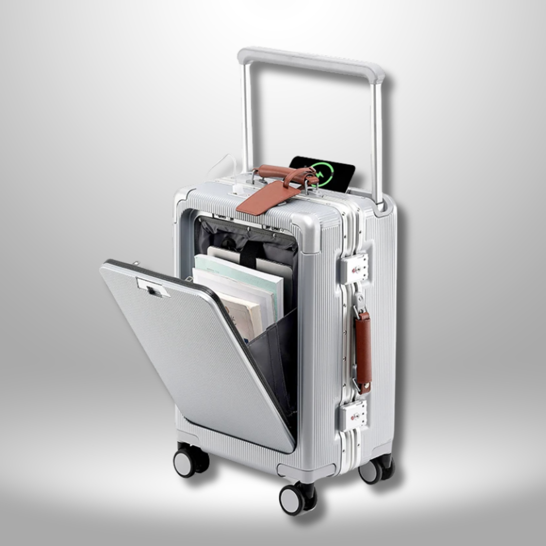 GlideGuard Aluminium Kabinekuffert Pro
