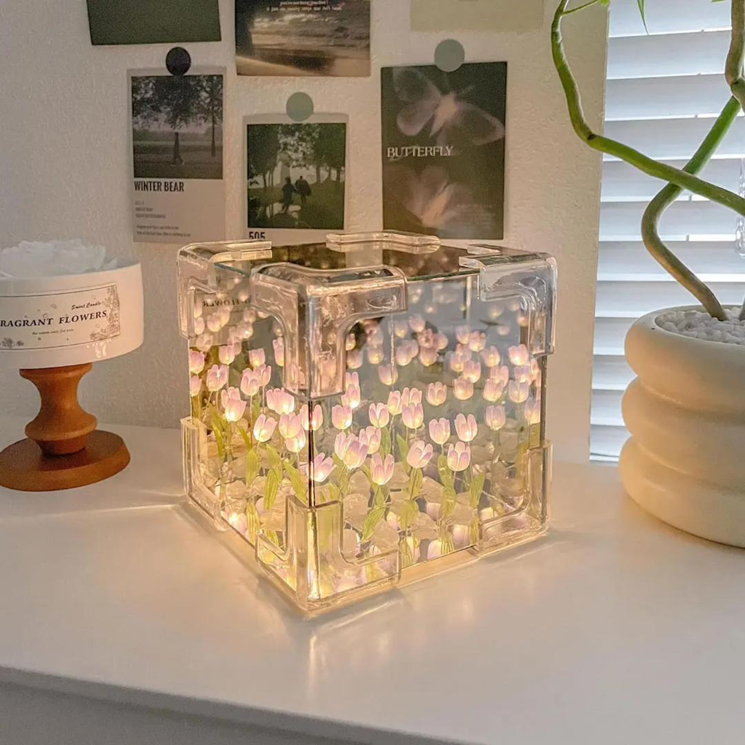 GlødTulipan Kubelampen