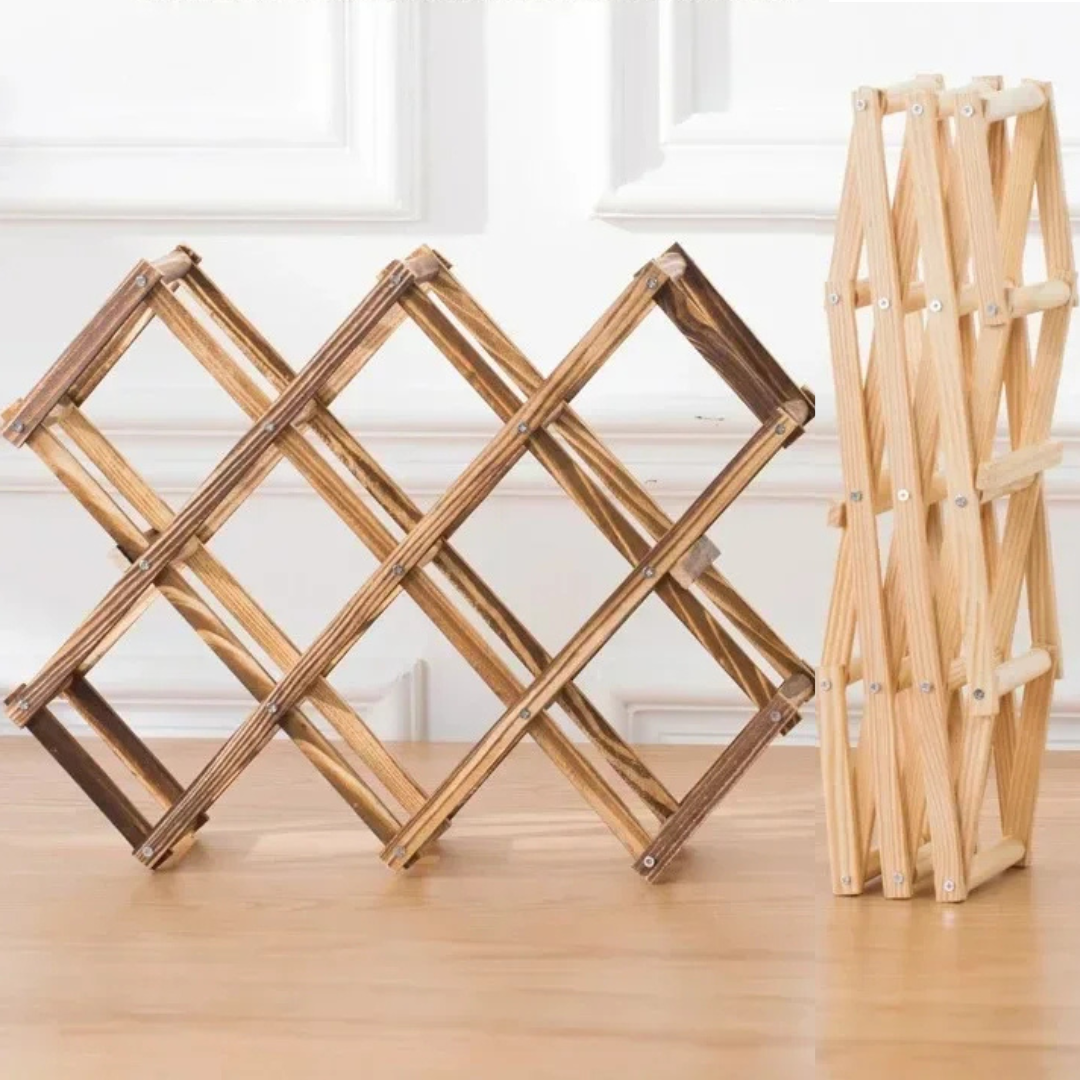 FoldNest Træflaskeholder
