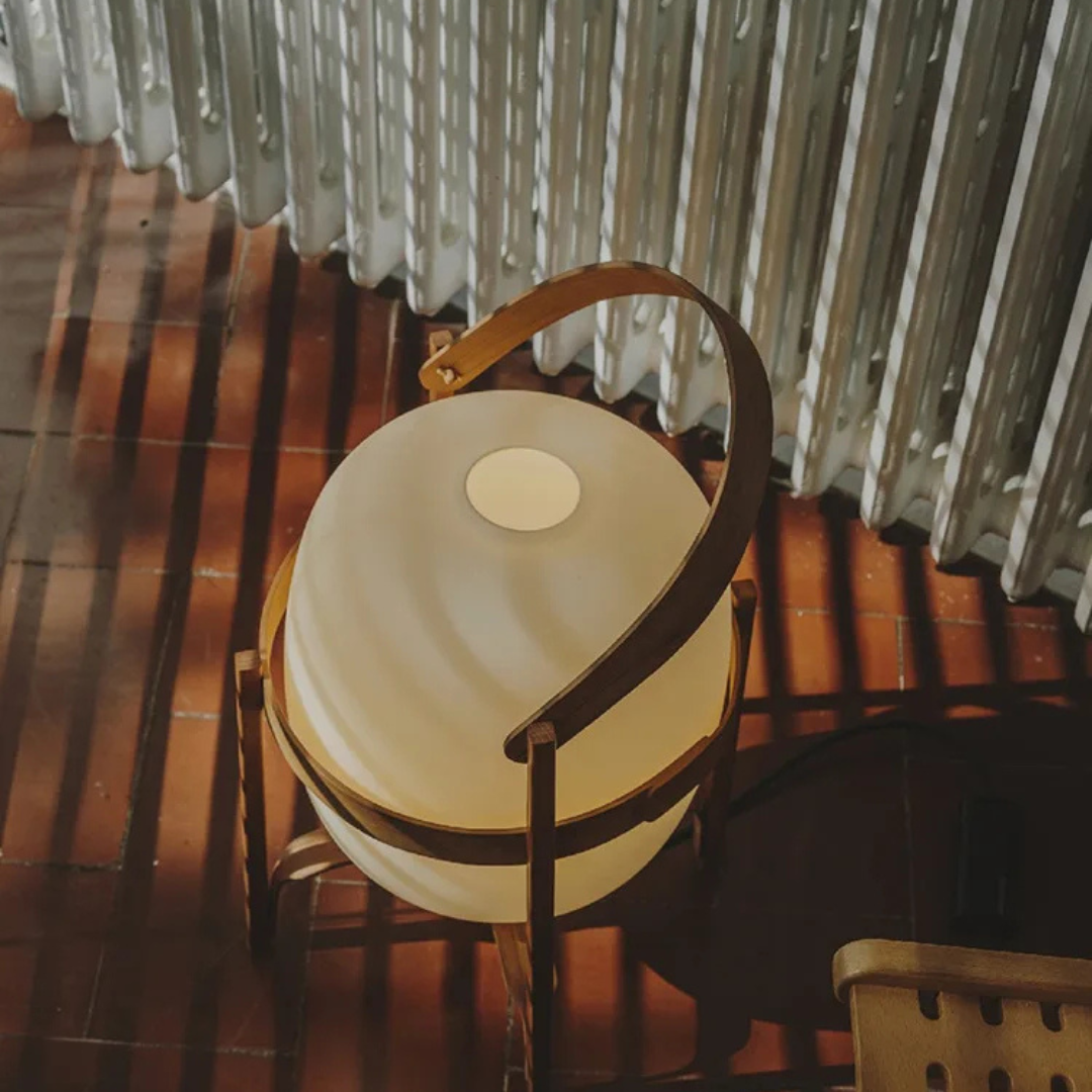 LumiRede Træbordlampe