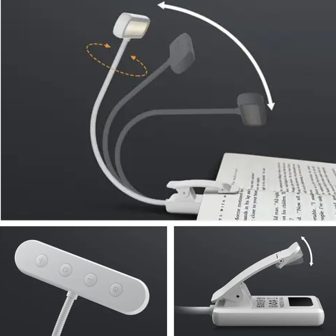 GlowClip Læselampe