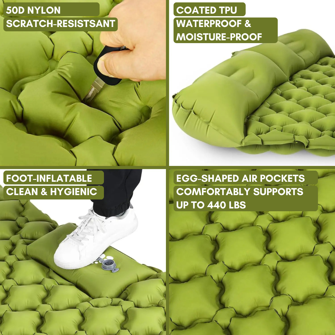 AirNest 2-Personers Campingmadras