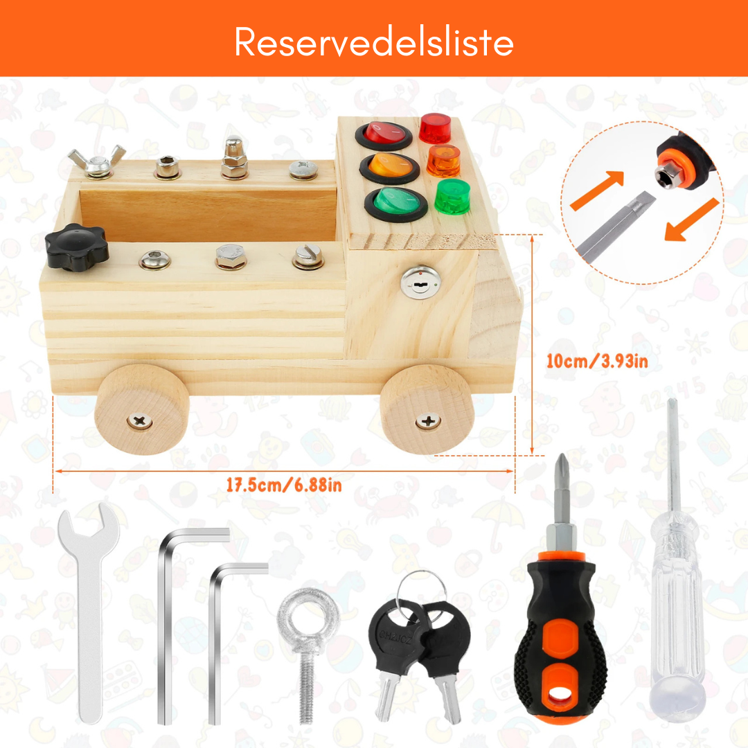 Montessori Værktøjsbil