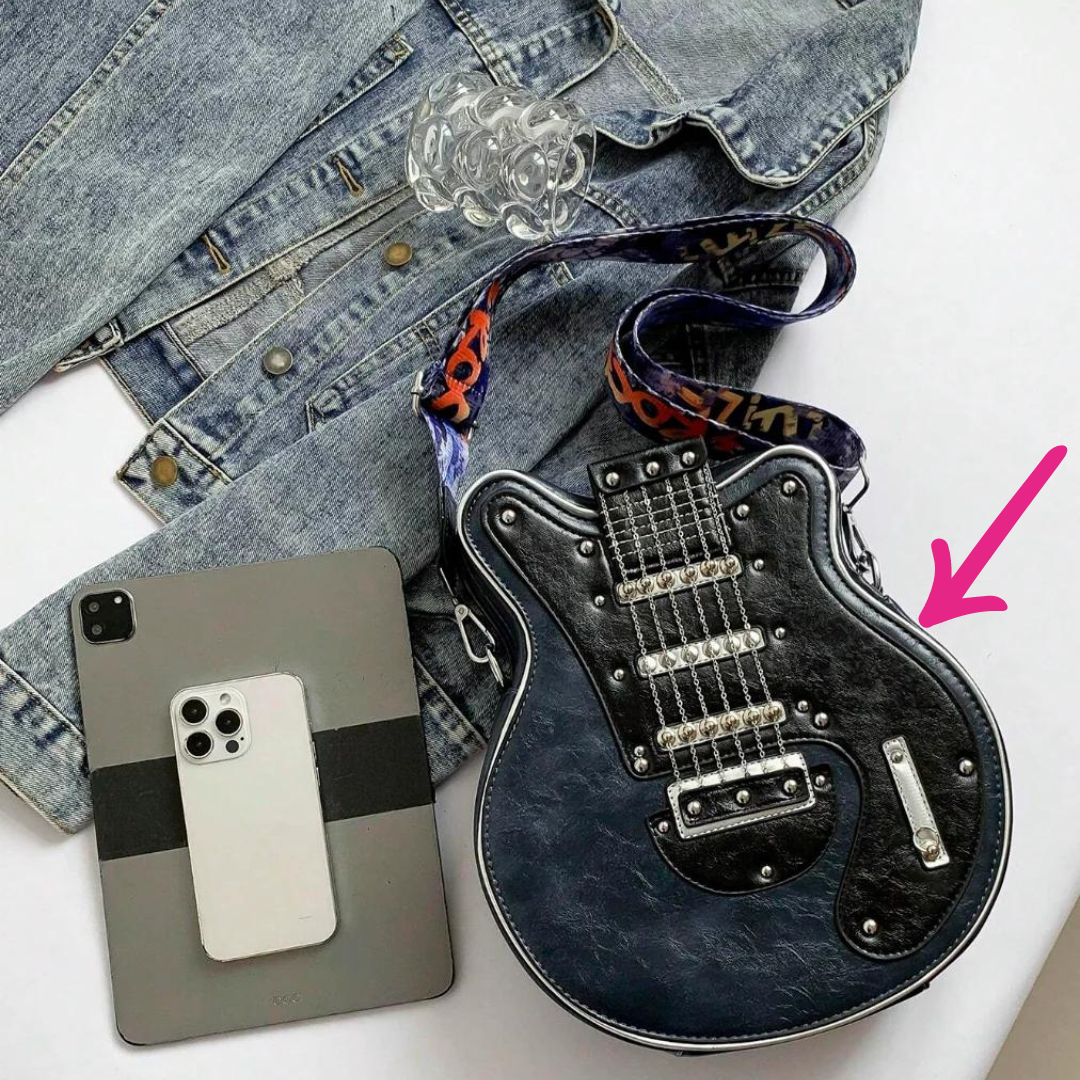 Rockstar Guitar Skuldertaske