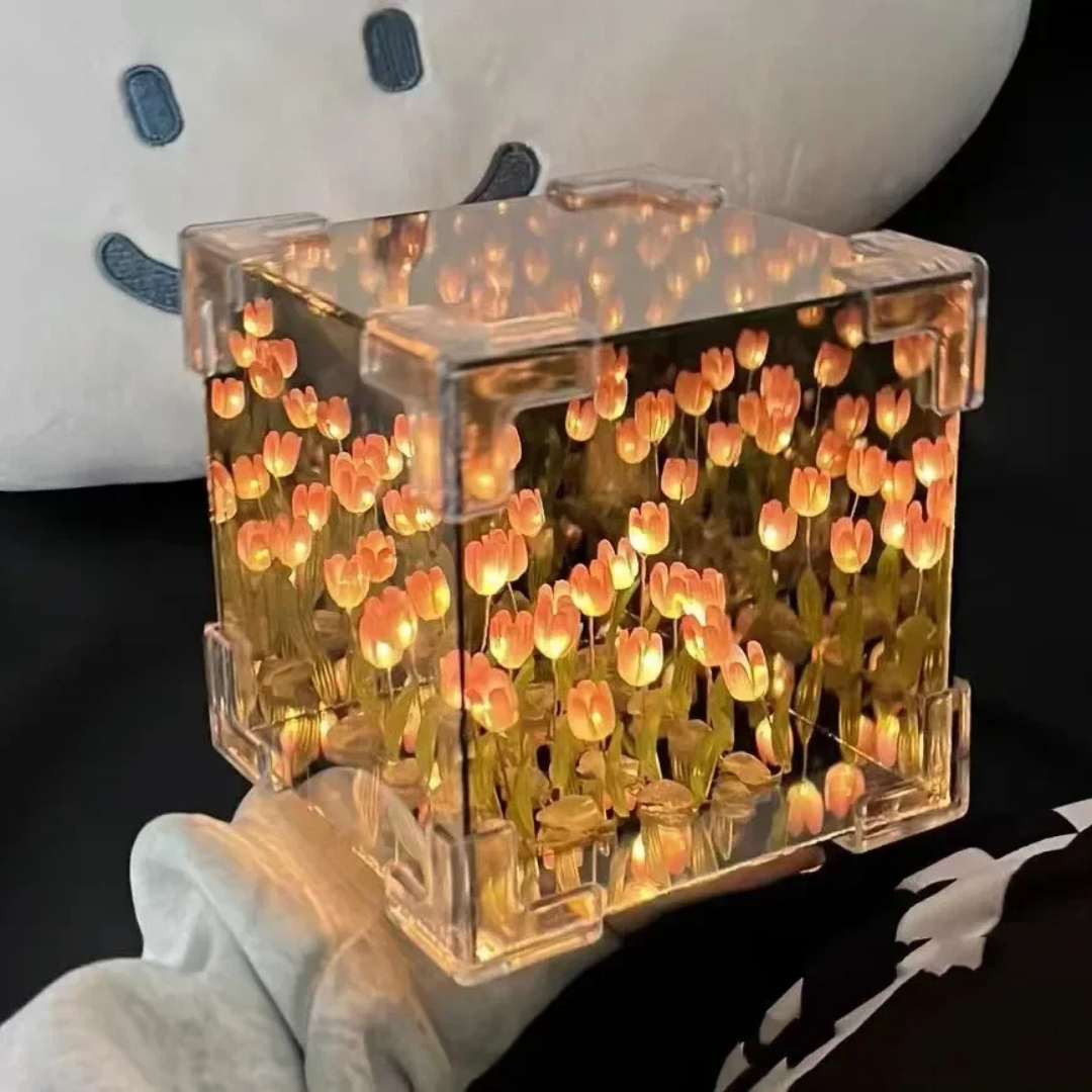 GlødTulipan Kubelampen