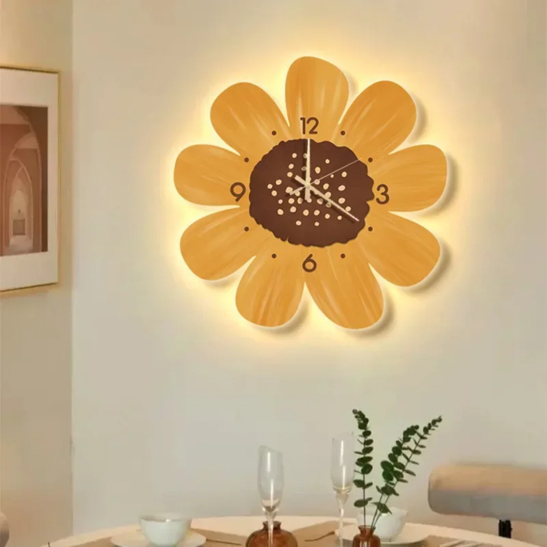 LumeBlomst Bagbelyst Vægur