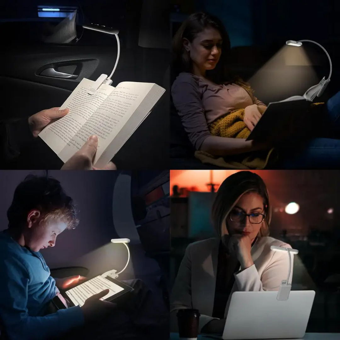 GlowClip Læselampe
