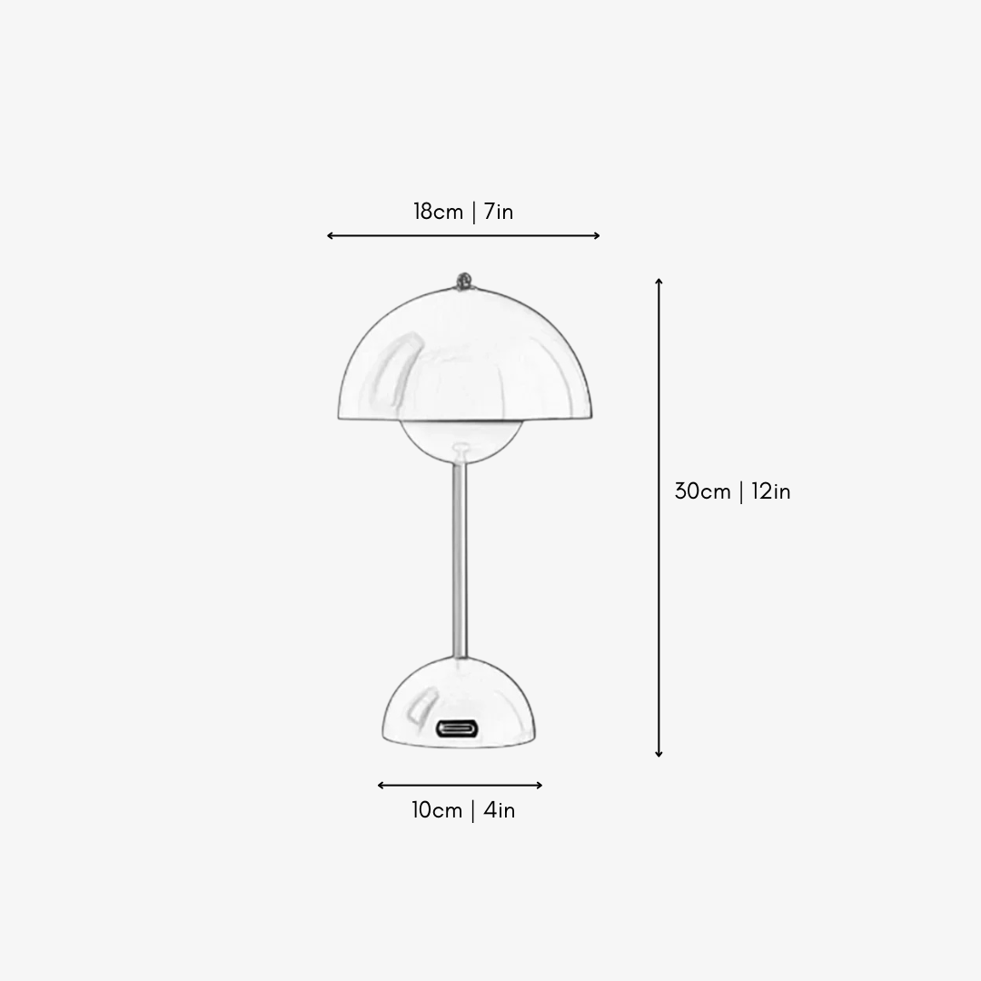 VintaLys Retro Bordlampe