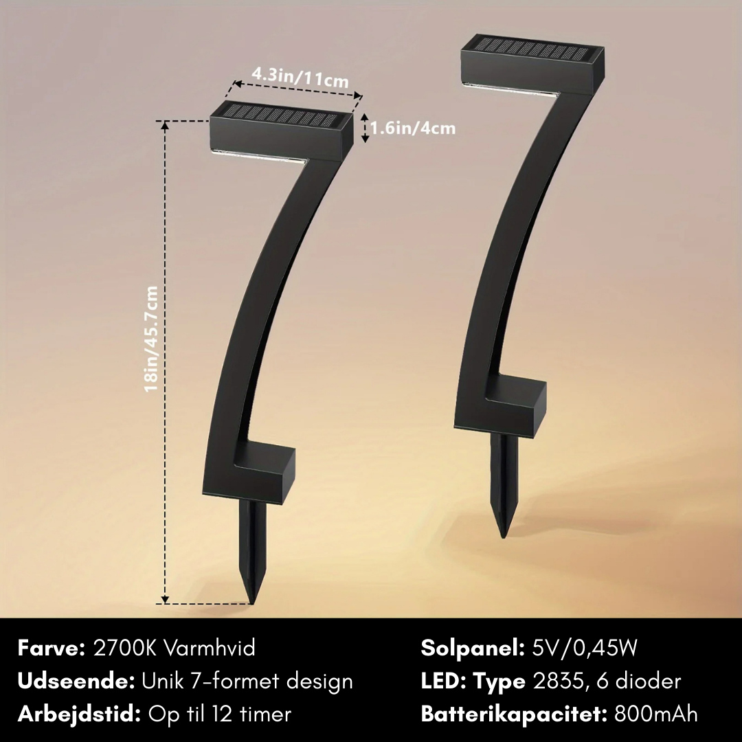 LumiPath Solcellelamper