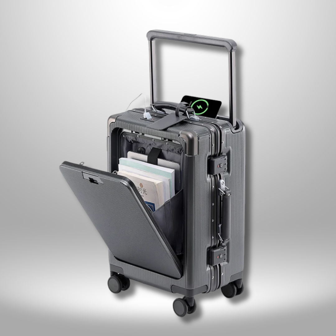 GlideGuard Aluminium Kabinekuffert Pro