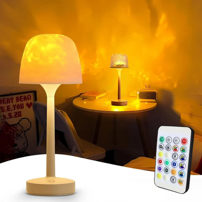 GlowMuse Nordlys Lampe