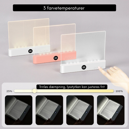 GlowEase Smart Læselampe