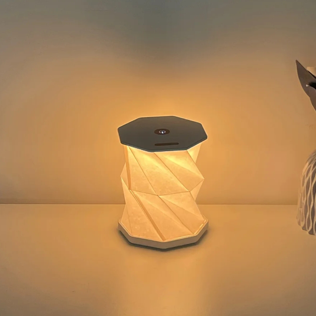 PaperGlow Touch Lampe