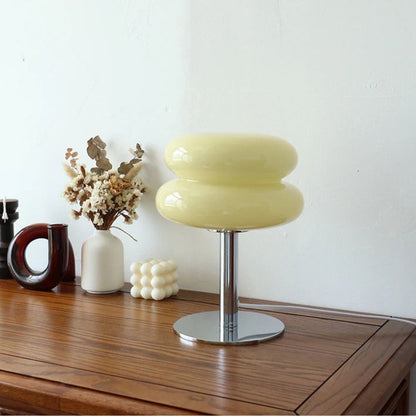 Chic Retro Glas Bordlampe