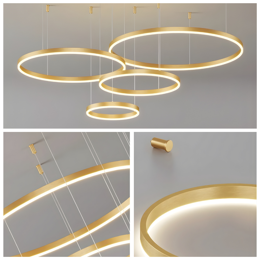 HausGlow Orbit Ring Loftlampe