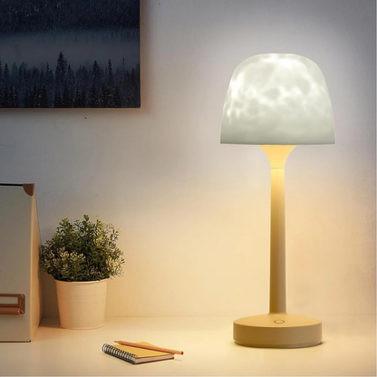 GlowMuse Nordlys Lampe