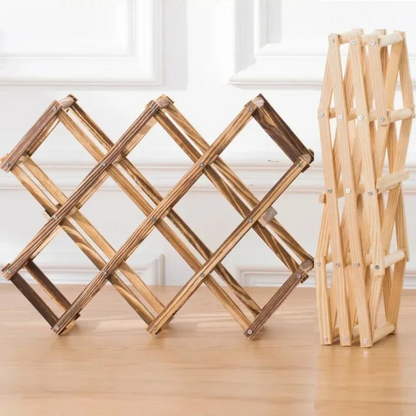 FoldNest Træflaskeholder