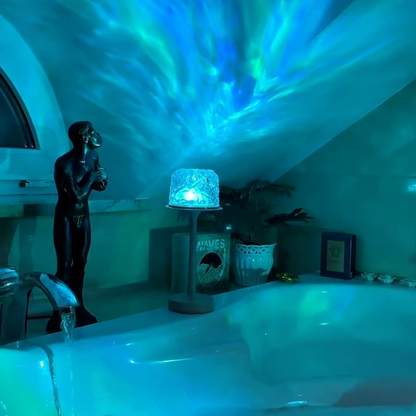 GlowMuse Nordlys Lampe
