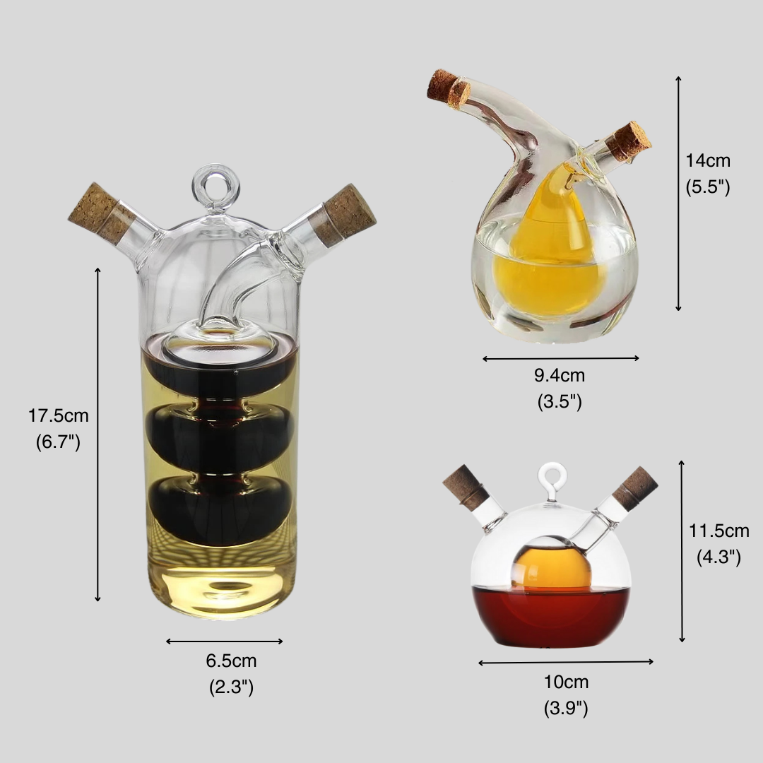 DuoDryp Olie & Eddike Dispenser
