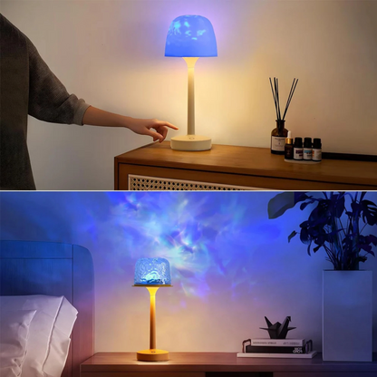 GlowMuse Nordlys Lampe