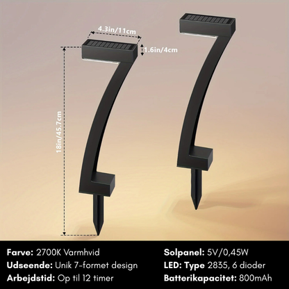 LumiPath Solcellelamper