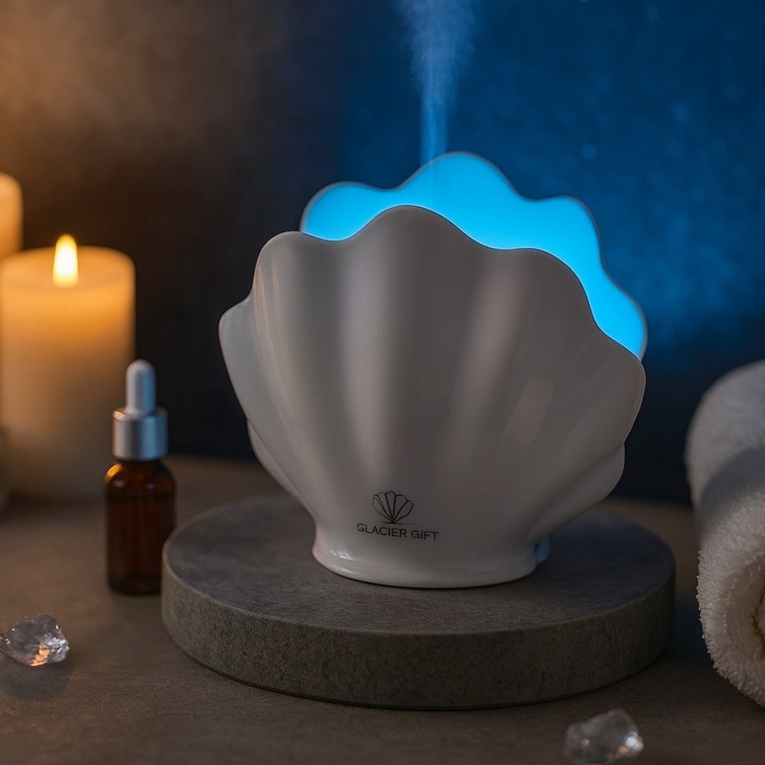 AuraShell Aroma Diffuser Lampe