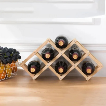 FoldNest Træflaskeholder