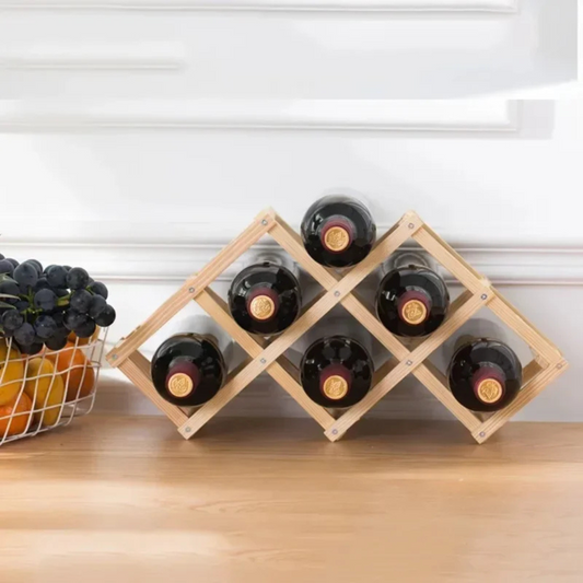 FoldNest Træflaskeholder