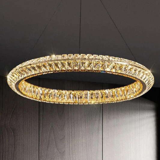 LumiHalo Krystal Loftlampe