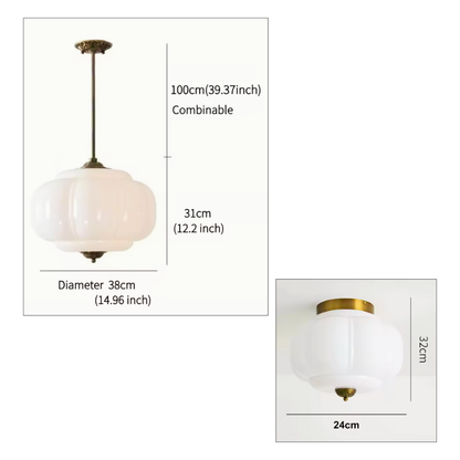 LumiVerre Loftlampe