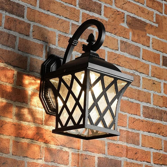 RusticGlow Væglampe til Udendørs Brug