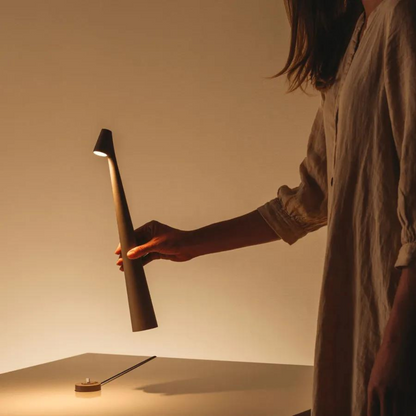 SkulpturTårn Bærbar Lampe