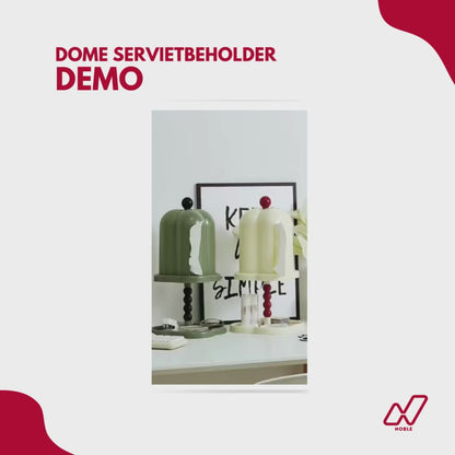Dome Servietbeholder