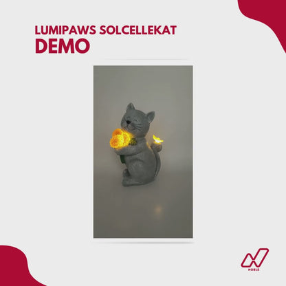 LumiPaws Solcellekat