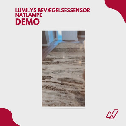 LumiLys Bevægelsessensor Natlampe